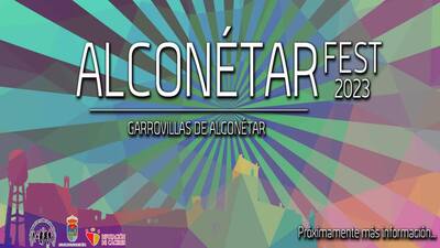 Cartel del Alconétar Fest 2023 en Garrovillas de Alconétar (Cáceres)
