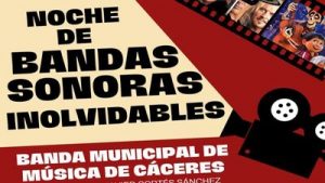 Fotografía de portada para el artículo de la Noche de Bandas Sonoras Inolvidables en Cáceres