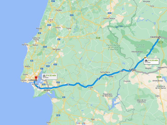 Descubre Cuál Es la Mejor Ruta para Viajar a Lisboa desde Cáceres