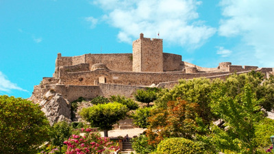 Fotografía del Castillo de Marvao en el Alentejo, Portugal
