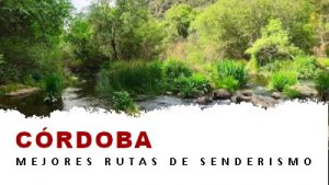 Rutas de senderismo en la provincia de Córdoba