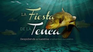 Cartel promocional de la Fiesta de la Tenca en Cáceres