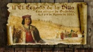 Cartel de la II Edición "El legado de la Villa. Las mozas de Galisteo"