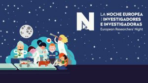 Banner de la Noche Europea de los Investigadores