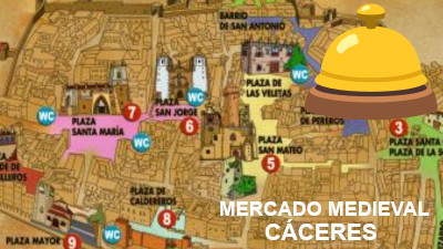 Hoteles cerca del Mercado Medieval de Cáceres