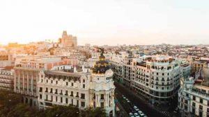 Fotografía de la Gran Vía de Madrid