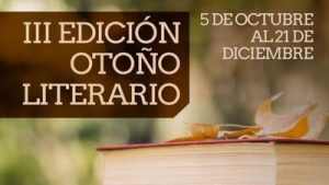 Cartel de la III Edición del Otoño Literario celebrado en Cáceres en 2022