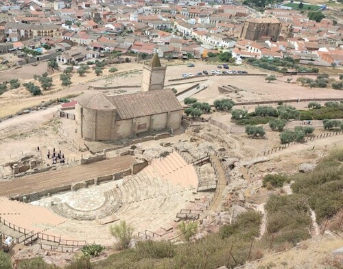 Imagen del mirador de la fortaleza de Medellín