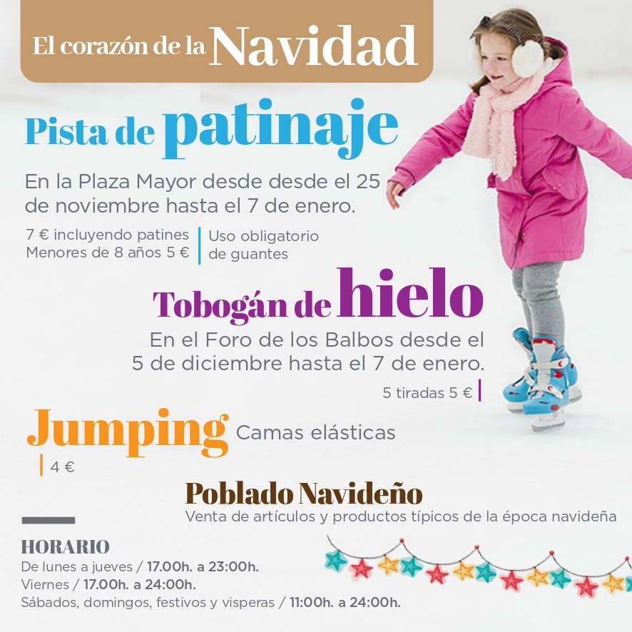 Pista de Patinaje sobre Hielo Cáceres 2024